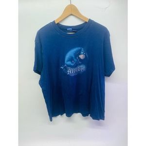 Disney T-Shirt Large Airbrush Graphic, Moody Winnie the Pooh, Size 3X